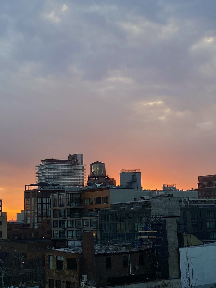sunrise in brooklyn today