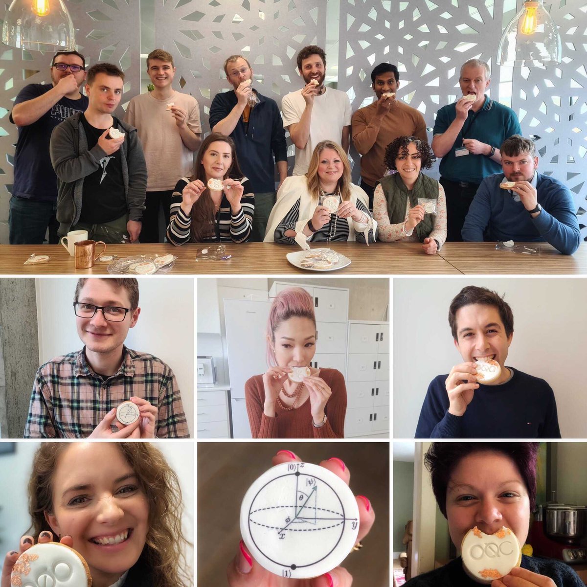 DND on to celebrate #WorldQuantumDay a couple of cookies at a time 🍪 👩‍🔬