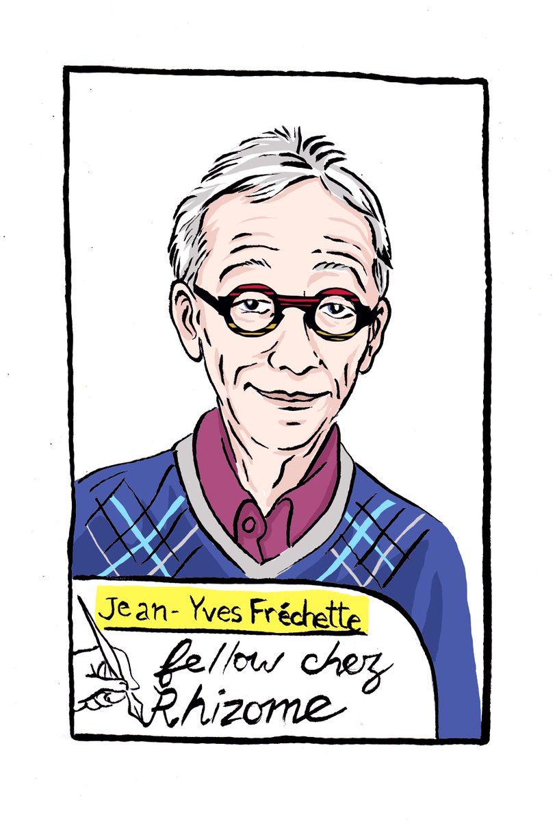 Découvrez notre fantastique fellow, <a href="/JYFrechette/">Jean-Yves Fréchette</a>!

productionsrhizome.org/fr/communaute/…