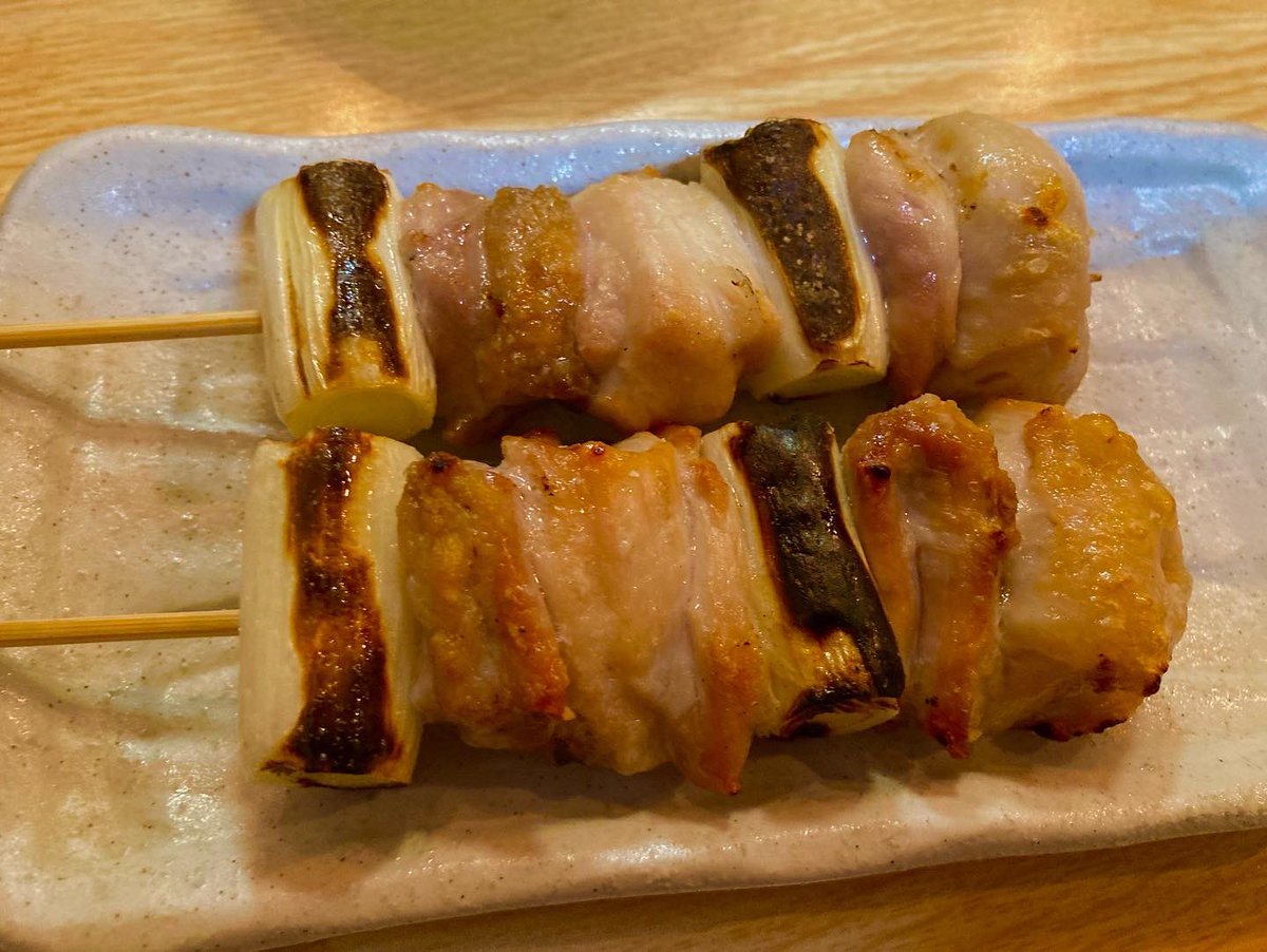 大好きな焼き鳥屋さんにて✨