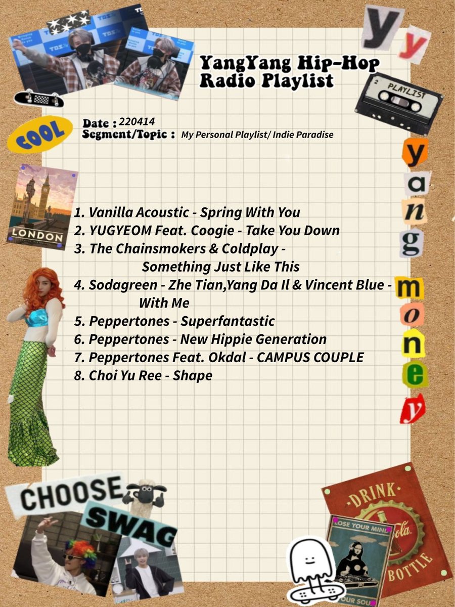 dailykun_d's tweet photo. 🎙️ YangYang Hip-Hop Radio 🤘🏻
🗓️ [220414] • Thursday
📼 My Personal Playlist/ Indie Paradise Playlist

#DoubleY #扬扬 #양양 #YANGMONEY https://t.co/LHmjLksoA0