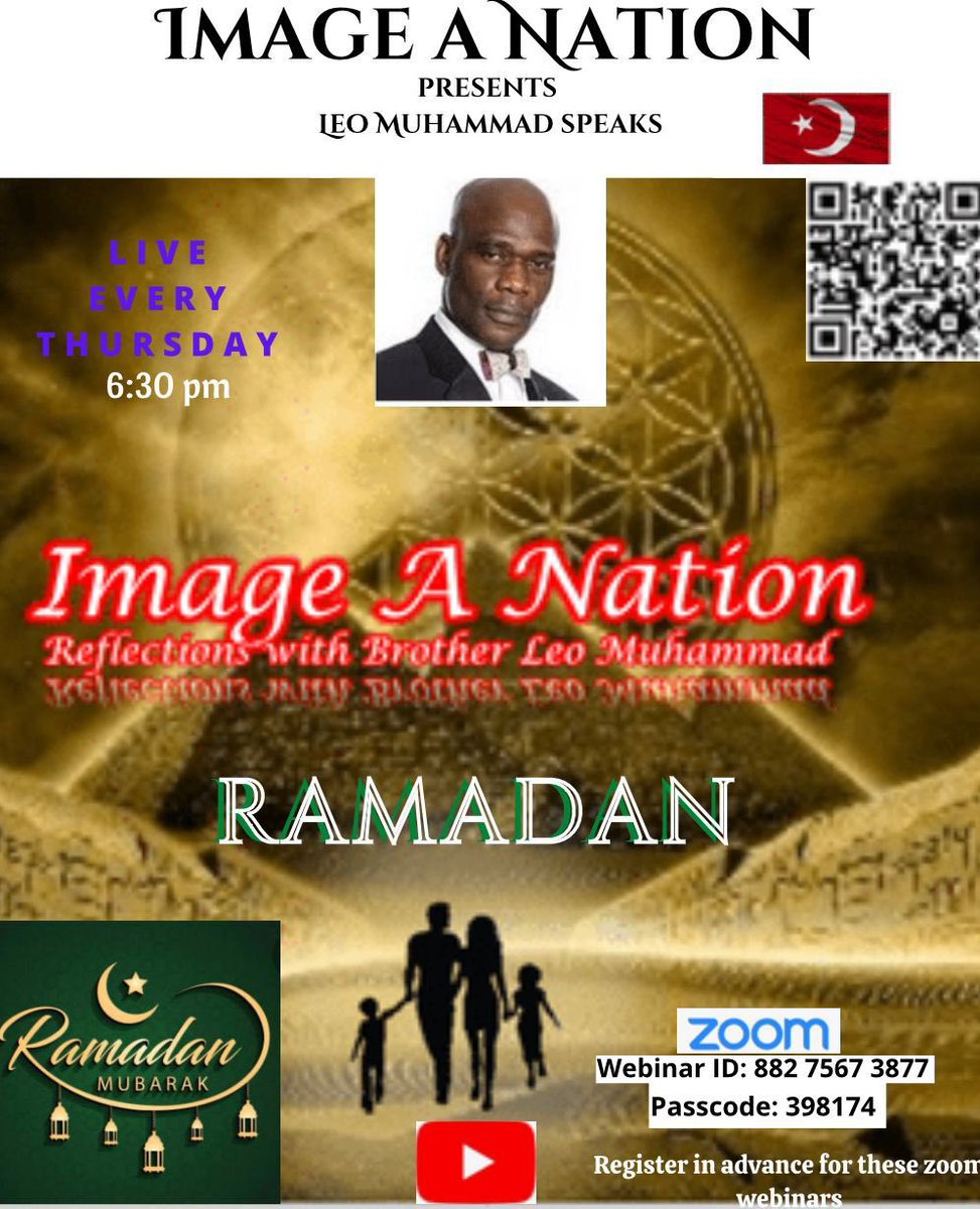 Edutainman's tweet photo. IMAGE A NATION PRESENTS: Leo Muhammad speaks, on ‘Ramadan’ you don’t want to miss it👊🏿 https://t.co/YorByfwj4V