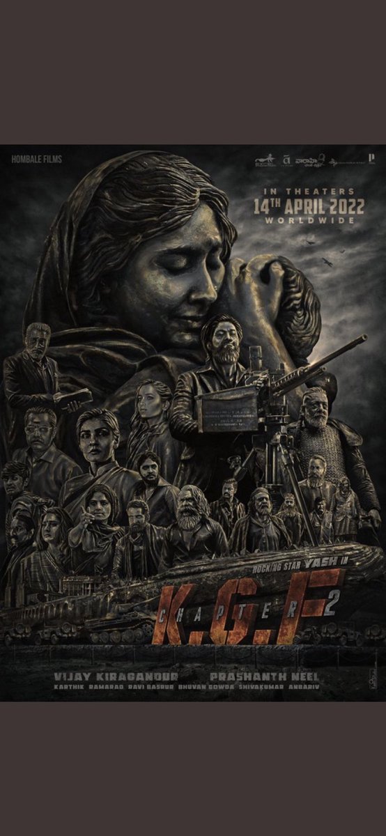 prakashraaj's tweet photo. #KGFChapter2  …. ROARS.. CONGRATULATIONS … TEAM ..all your hard work has paid off. .. ಕನ್ನಡದ ಹೆಮ್ಮೆಯ ಚಿತ್ರವನ್ನು ..ಆದರದಿಂದ ಬರಮಾಡಿಕೊಂಡ ರಸಿಕರಿಗೆ ನಮಸ್ಕಾರ .. 🙏🏻🙏🏻🙏🏻 https://t.co/6L0jrrOAtX