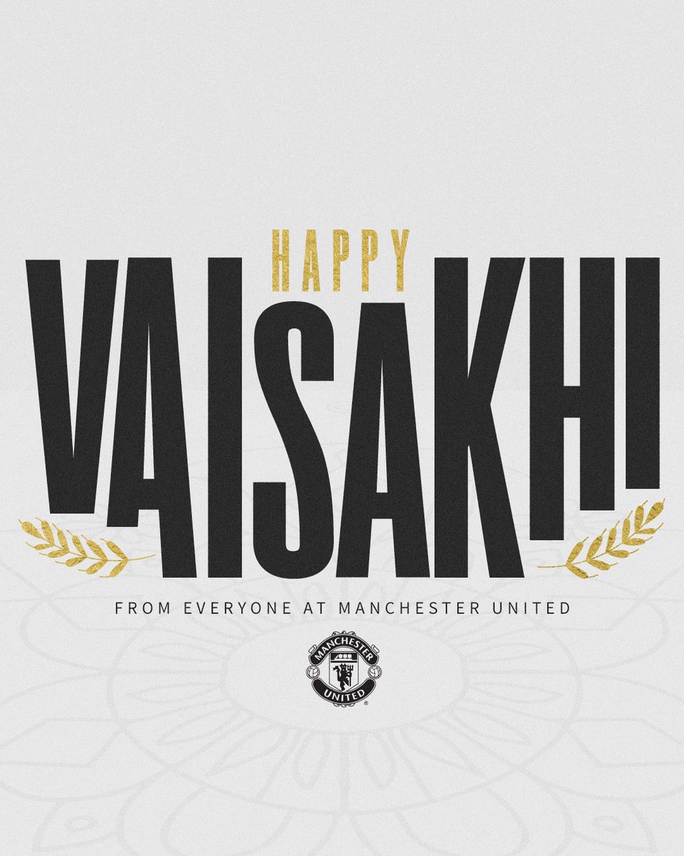ManUtd's tweet photo. Happy #Vaisakhi to all the Reds celebrating around the world ❤️

#MUFC https://t.co/tCUpccrsbv