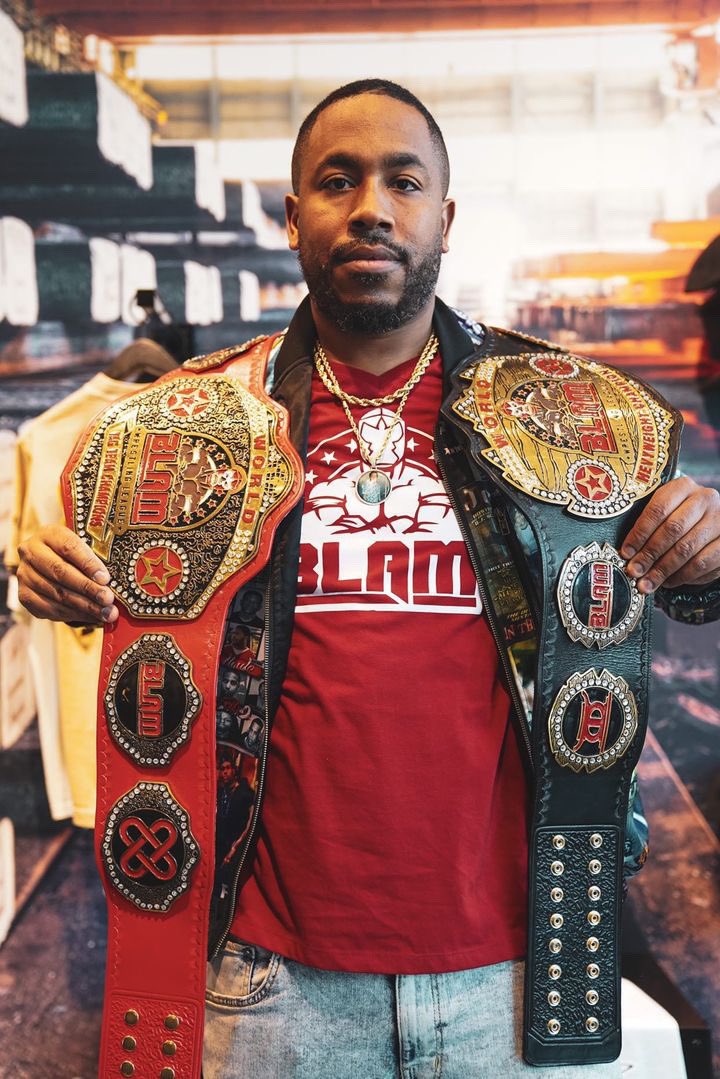 We been grinding for a year and a half with BLAM people want to know is it a movie, a real wrestling league, a tv series or animated series. 🗣 We aren’t limited to one thing. But the main focus first is creating a TV series. 
#BLAMwrestling #BLAM #BLAMFAM