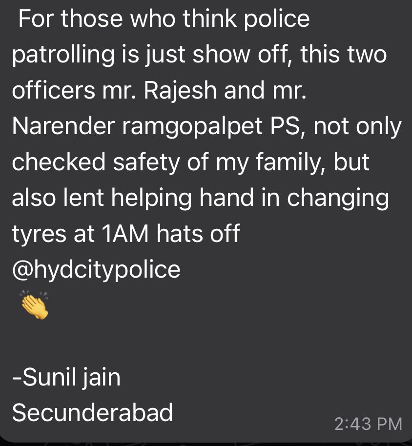 CP Hyderabad City Police tweet media