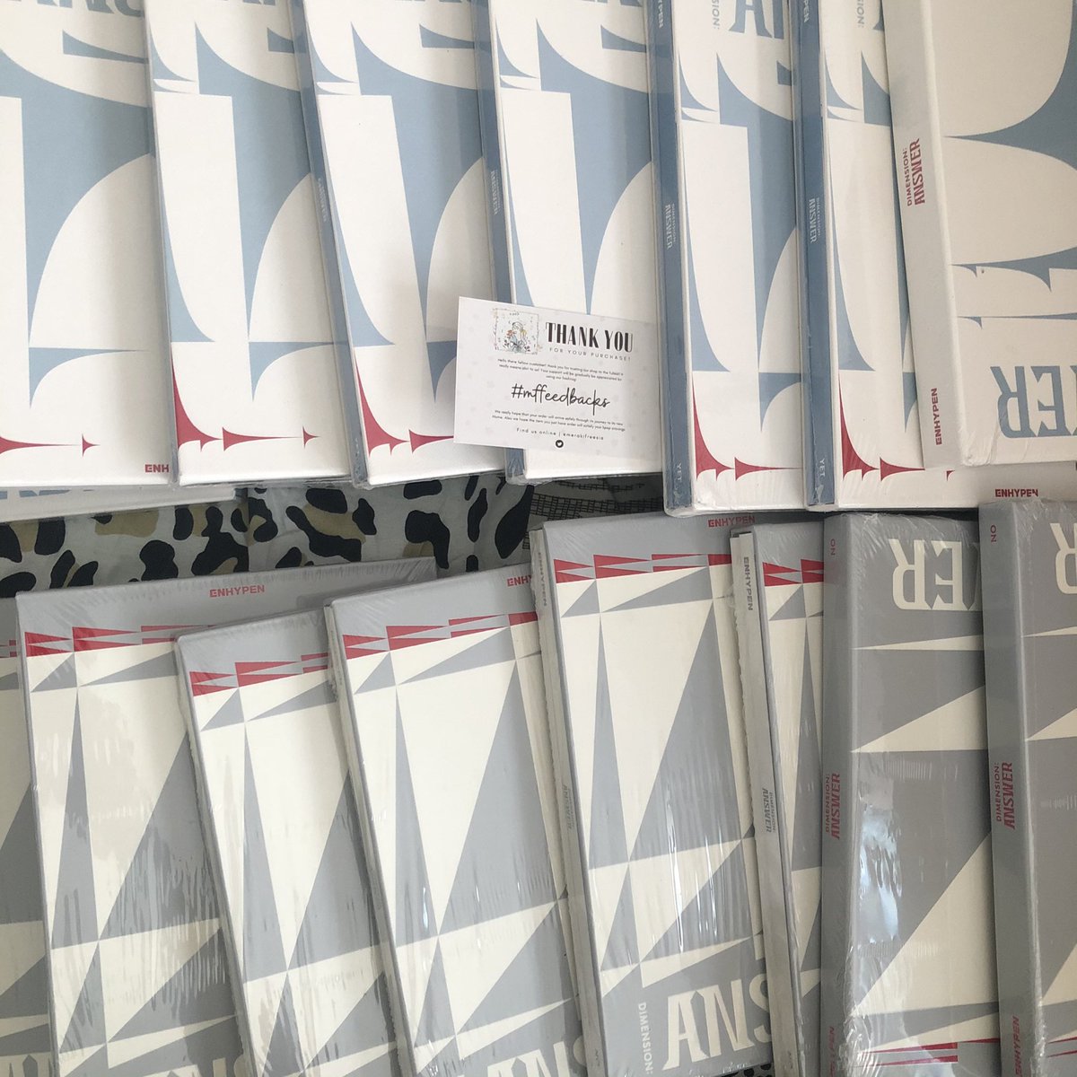 merakifreesia's tweet photo. wts | lfb
enhypen dimension answer album
- 650 php
- sealed
- can choose version
- open for cod
- unli slot
- reply "mine + version + qty" https://t.co/LHtorQD6ni