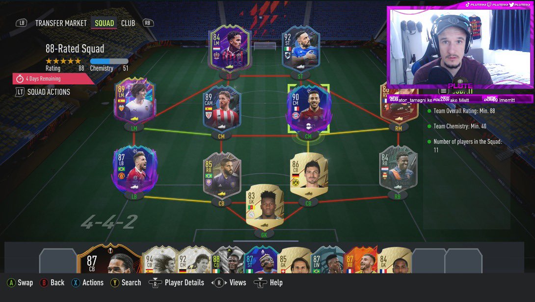 Plute93's tweet photo. One hell of a send for tonight’s icon moments pack 😳

This is make or break!

Live at 7pm. Join for a chance to win FIFA points through @1st11fun 👀 https://t.co/QvYcVKGLTU