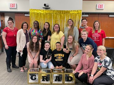 Students from our 3+1 in Inclusive Education celebrated graduation early with a party! #RCBCGrads