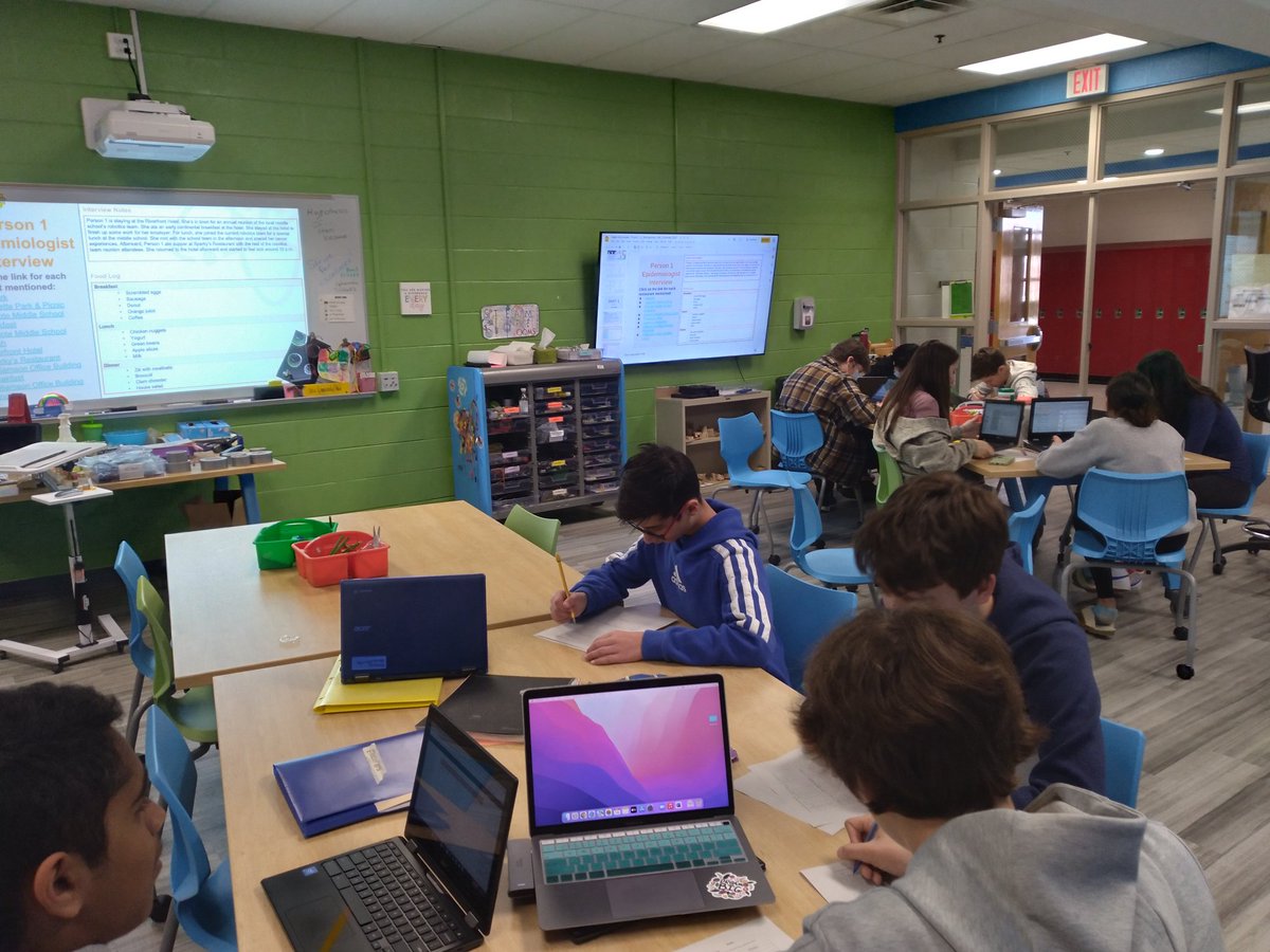 CITGOiaOQMS's tweet photo. It is the little things at #OQfamily that make me happy! Using all tech in lab to be an epidemiologist team solving a food outbreak! #sd113a @sonray10 https://t.co/jmhrsXO2WQ