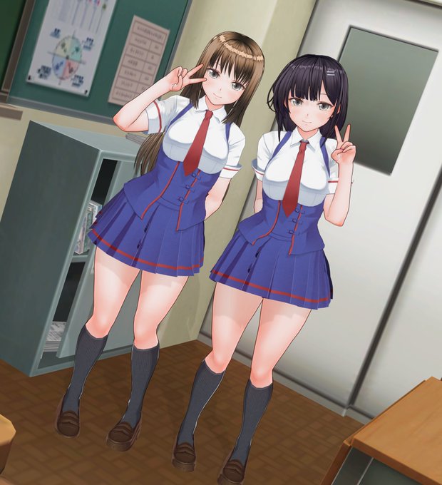 ダブルピースビフォーアフター 