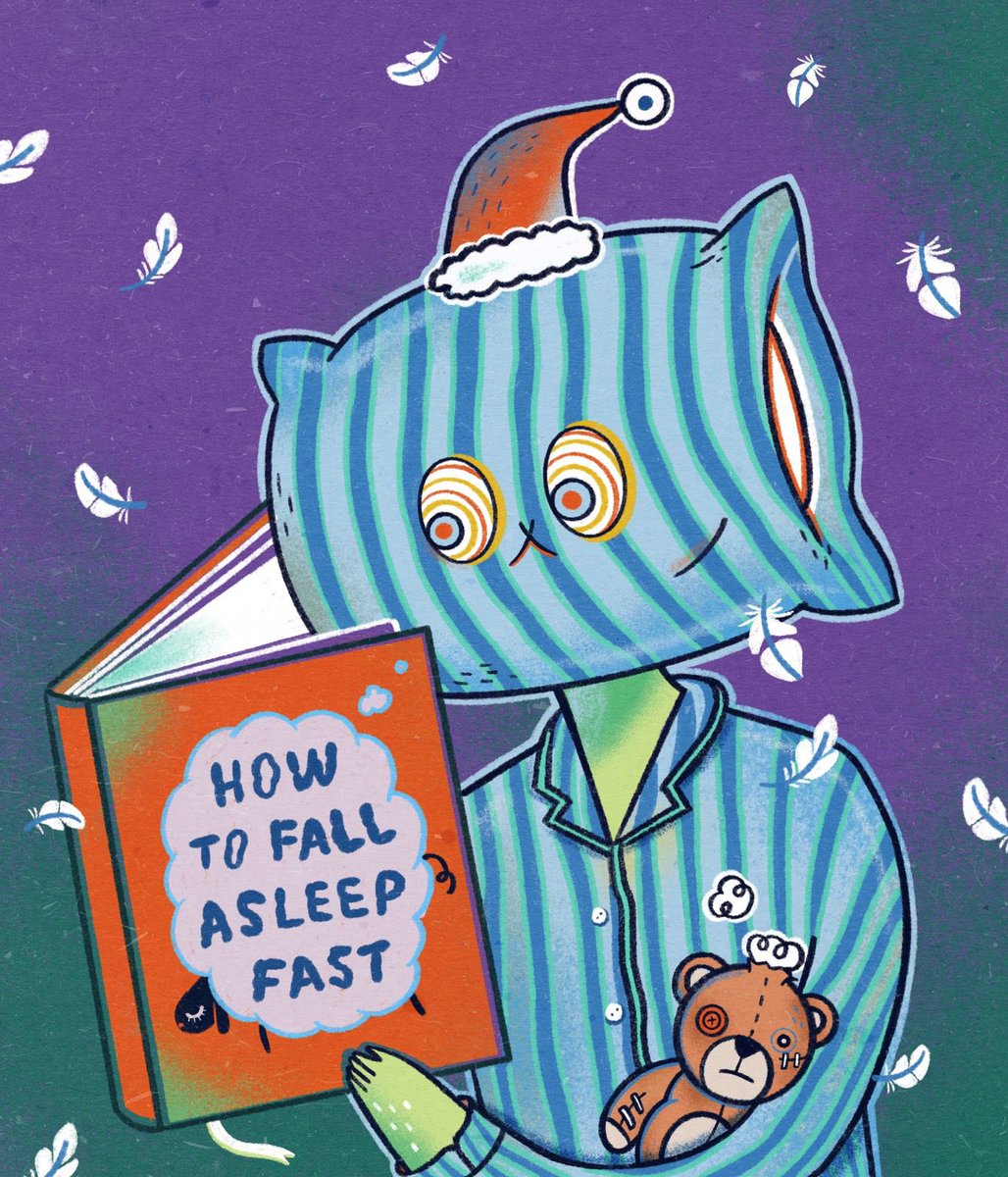 HelplessBooks's tweet photo. 🌜GN, fam! 🥱 💫

We hope you fall asleep fast. 😴Shoo shoo that 50 shades of dark circle under your eyes. 😵‍💫

✨Anyway, what do you usually do when you can’t sleep? 💥 

#NFTs #NFTCommunity https://t.co/58LC1MucoT