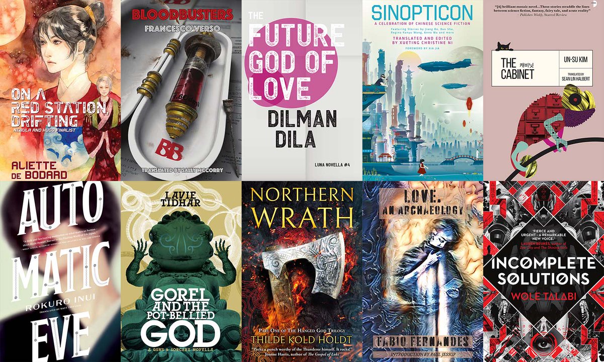 lavietidhar's tweet photo. Last chance sale! Only a few hours left to get the World SF @storybundle before it's gone! https://t.co/gJYoyosAyD books from @aliettedb @Francesco_Verso @dilmandila @xuetingni @KoldHoldt @fabiofernandes @WTalabi Un-Su Kim Rokuro Inui w/charity partner @englishpen! https://t.co/ixhALhnmX1