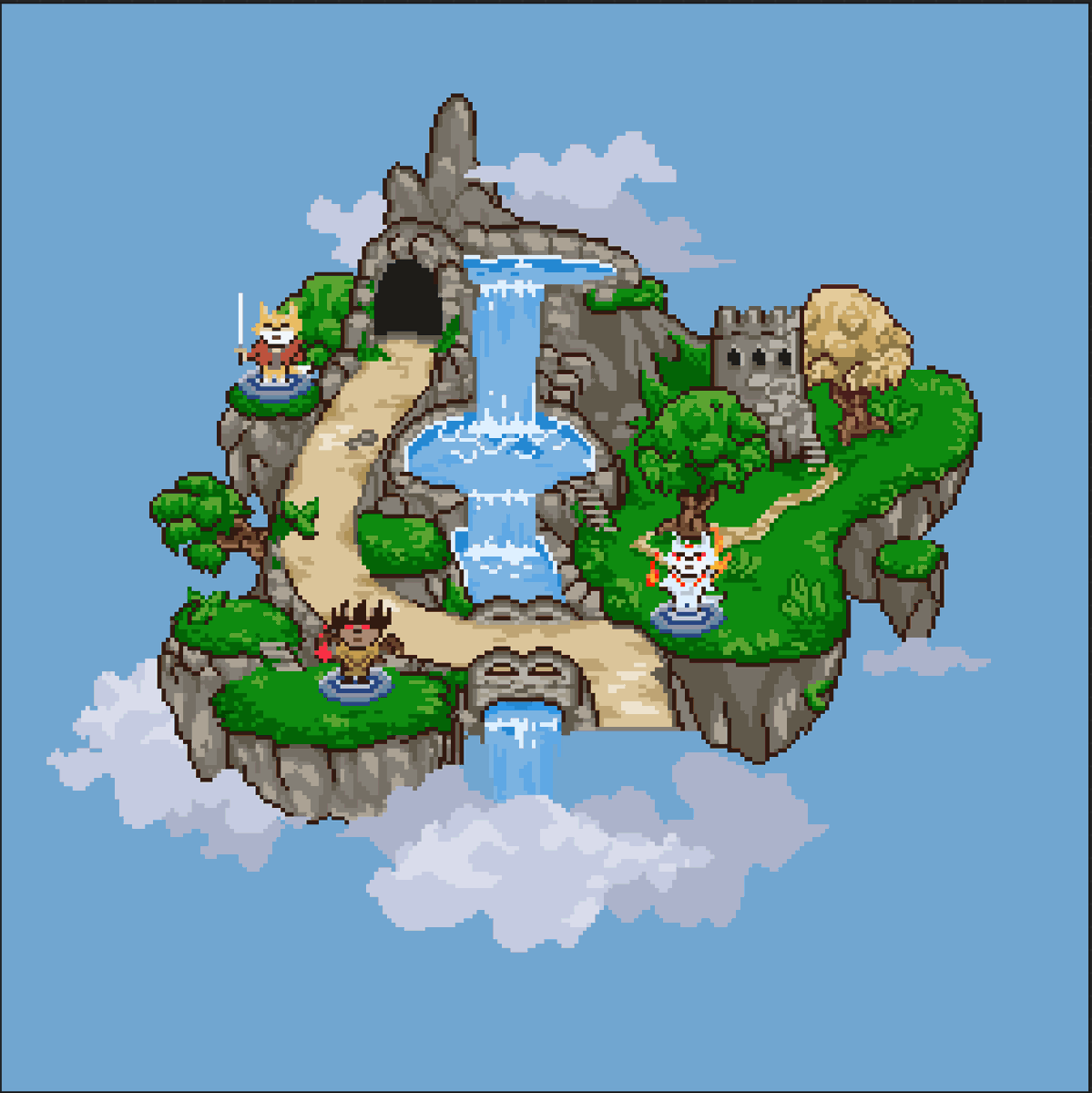 Who's ready to join the land of Aethernum?
These 3 Inus are trying to defend against incoming hostile forces! 
Inu Tower Defense?!

Giving out 2 WL Spot:
Like + RT this post
Follow: <a href="/BatoruNFT/">Batoru NFT</a> &amp; <a href="/0xDamios/">0xDamios</a>🤡

Extra entry: tag a friend
24 Hours

#BatoruNFT #NFTs #NFTGiveaways #NFT