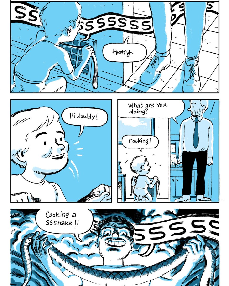 Henry cooks us up a tasty ouroboros to fuel existential crises in Nicholas Breutzman's Pill Hill on SOLRAD Presents.
<a href="/pill_hill_comic/">Pill Hill Comic</a> 
solrad.co/solrad-present…