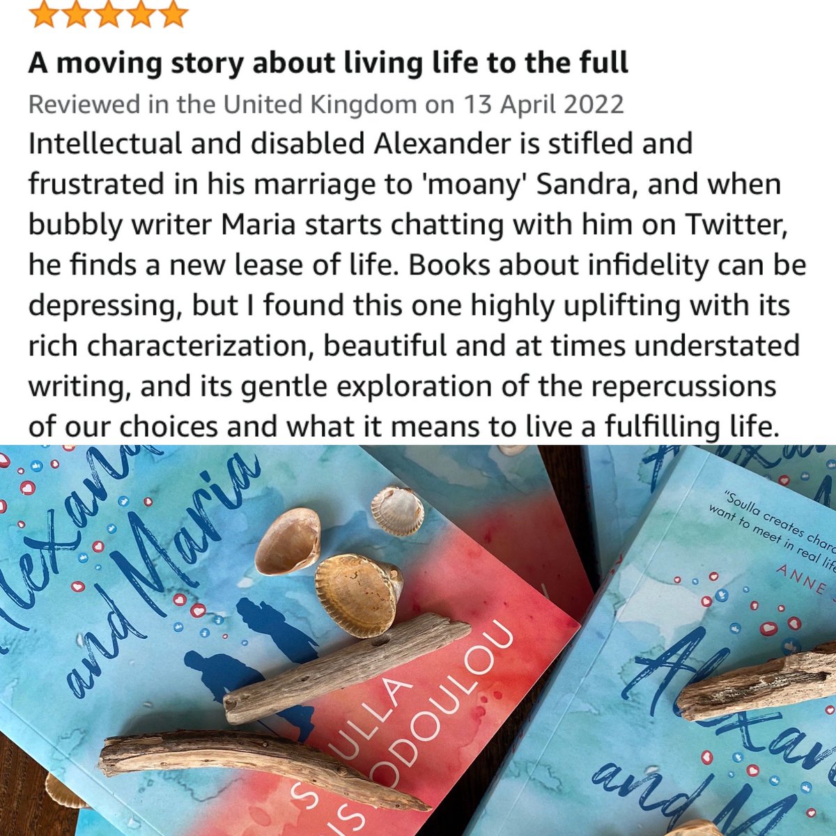 schristodoulou2's tweet photo. Just sayingโฆ
Huge thanks to @kathblessan for her five-star #BookReview for #alexanderandmaria โ totally chuffed! ๐๐๐
#book #booktwt #Disability #Online #Scotland #RomanceBooks #Grateful
https://t.co/Qbdny3NZkO https://t.co/4Xzg7aOCwi