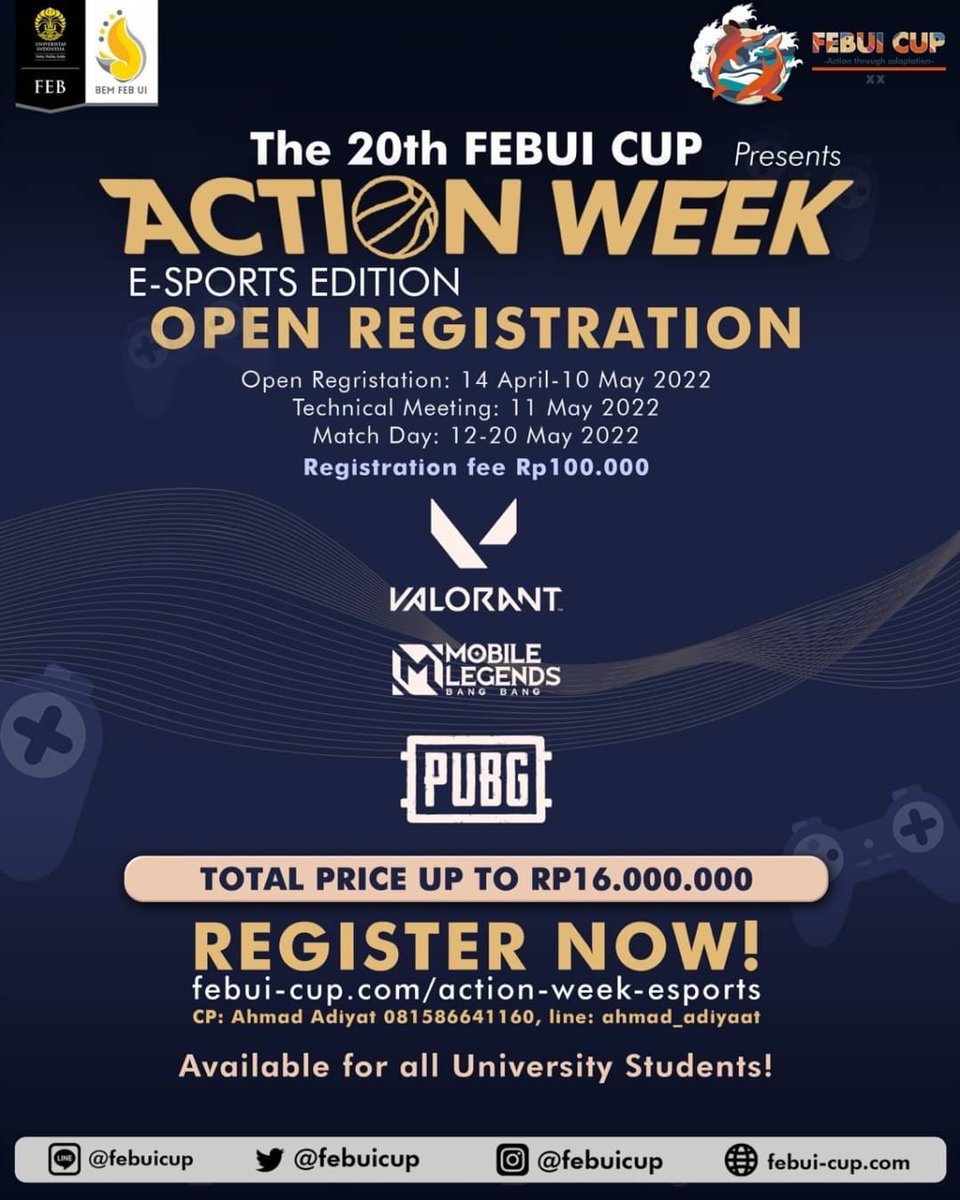 The 22nd FEBUI Cup tweet media