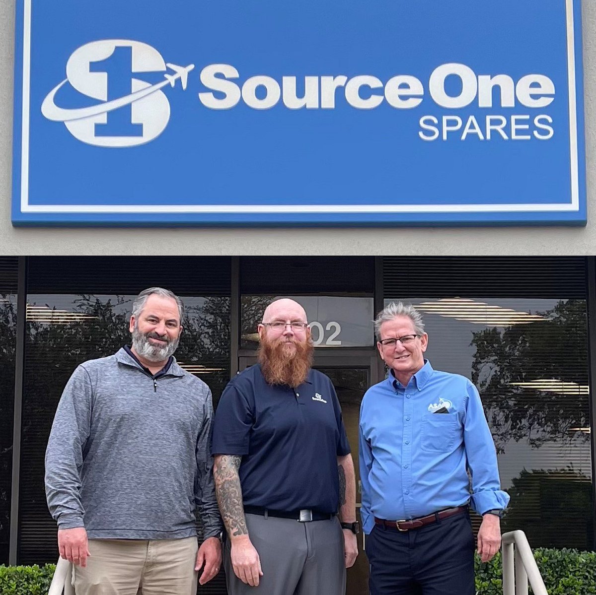 aviationsupp's tweet image. Congrats to Ryan Hall &amp;amp; Vincent Ryan of Source One Spares for a successful #ASA-100 re-accreditation audit. This is in addition to #AS9120 certified with #ASACB. Pictured with #ASA Auditor, Kelly Lyon. #Commitment2Quality