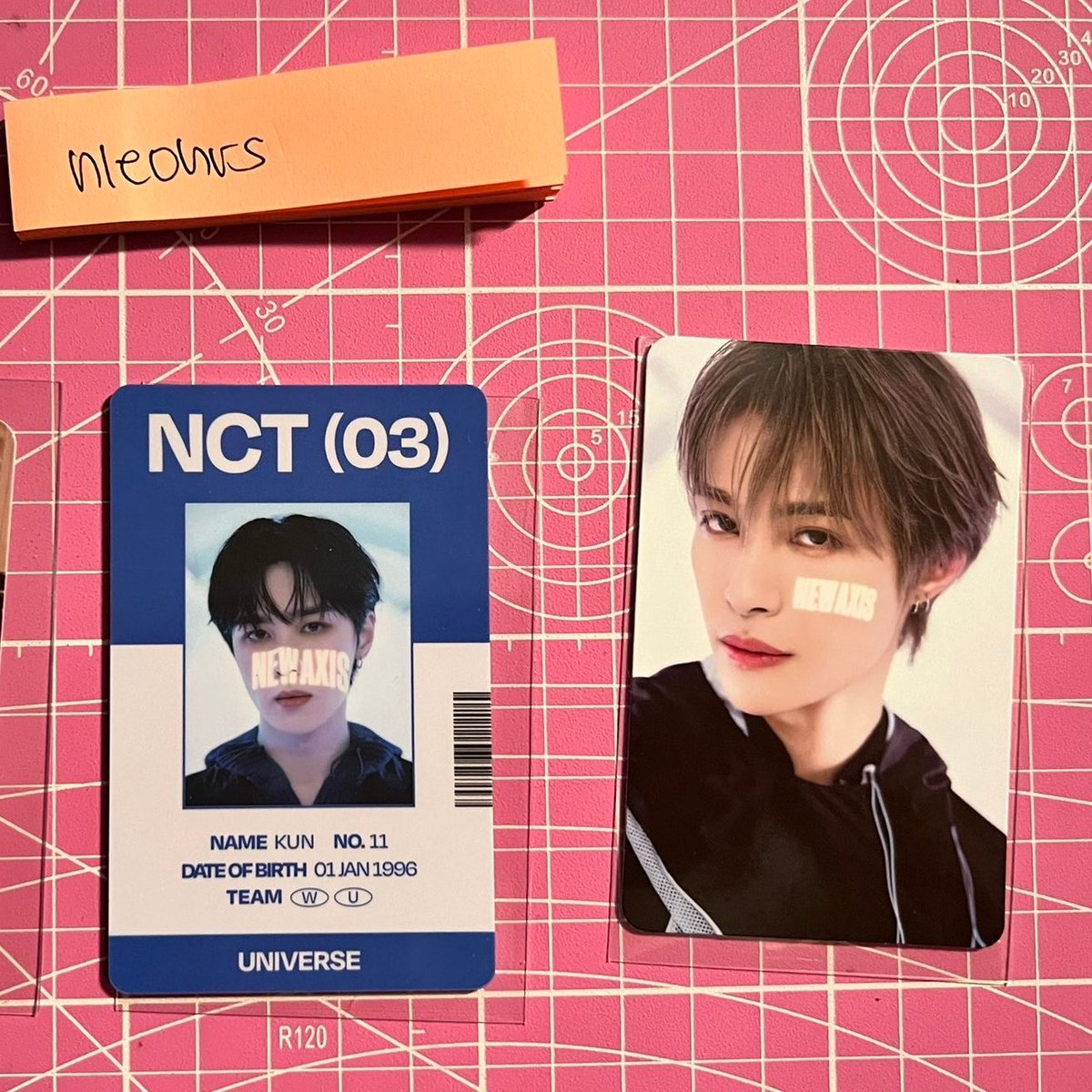 nleohrs's tweet photo. wtt ph 

    𝄪 nct universe md id + pc set

☆ have : kun id pc &amp; yangyang concept pc 
★ want : jaemin equivalent

─ must be clean!
─ these are stbo from ph seller https://t.co/2XxTiNSqVR