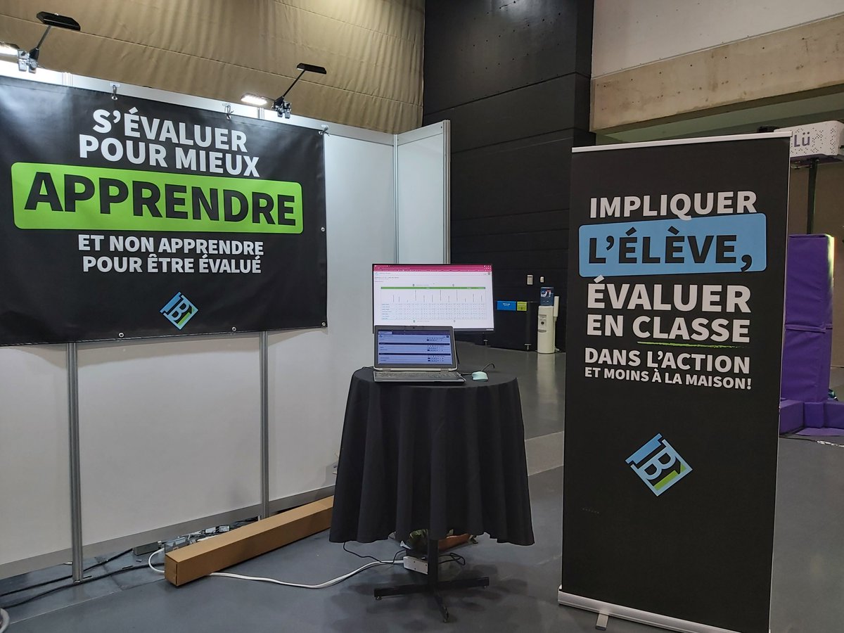 CathM82's tweet image. Profs, C.P. présents à l&apos; @AQUOPS , nouveau kiosque aujourd&apos;hui: IBI! Venez nous voir!!! #evaluation #evalchange