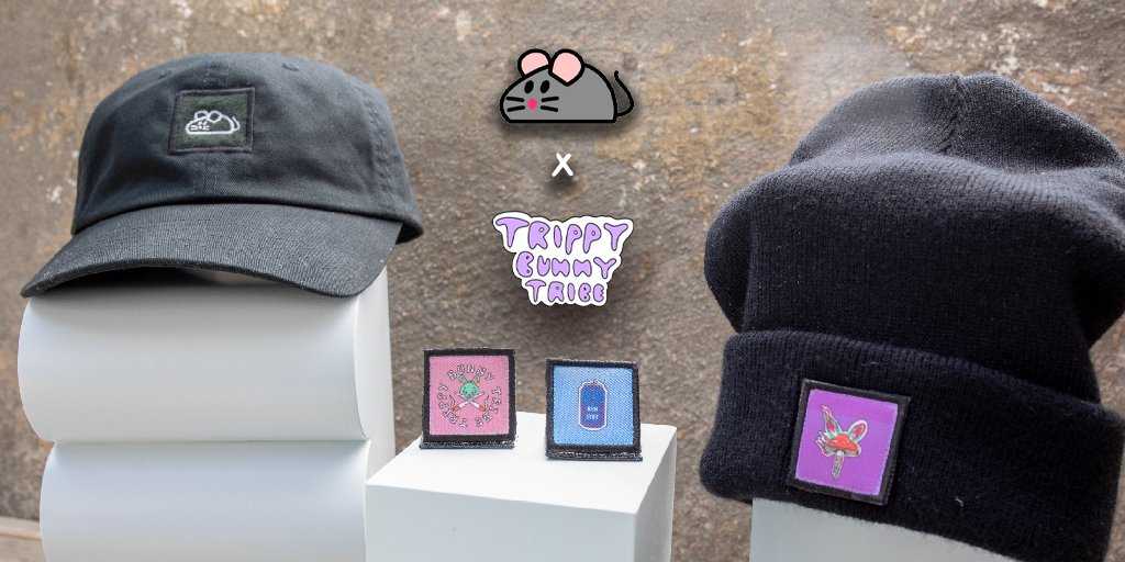 TrippyBunny_NFT's tweet image. To celebrate the launch of @rightclicksave8 wearable, interchangeable, NFTs and our community series partnership, we are giving away a RCS beanie + 3 swaps, and a RCS dad hat + 3 swaps. 

To enter:
Follow us + @rightclicksave8
Like / retweet

Two winners will be selected on 4/20!