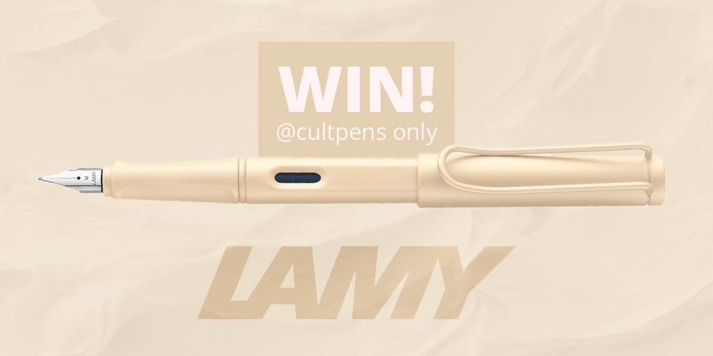 Win! 

We wanted to give one lucky person a chance to win the new LAMY Safari Cream!

Simply like this post &amp; share it to enter.

This competition is UK only. The winner will be chosen after Friday 22nd April.