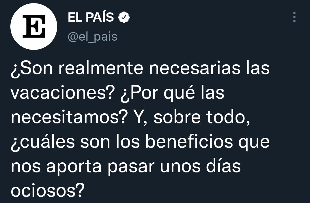 ¿Soy yo o 'El País' está romantizando la pobreza desde hace unos años?