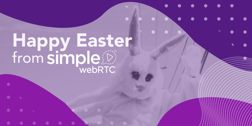 simplewebrtc's tweet photo. #HappyEaster from our family to yours. We hope that you take full advantage of this weekend to eat as much chocolate as possible and #relax. Make sure you enjoy the little moments (and if you want to checkout the #SimpleWebRTC free trial whilst you’re at it we won’t complain!) https://t.co/czIsevji04