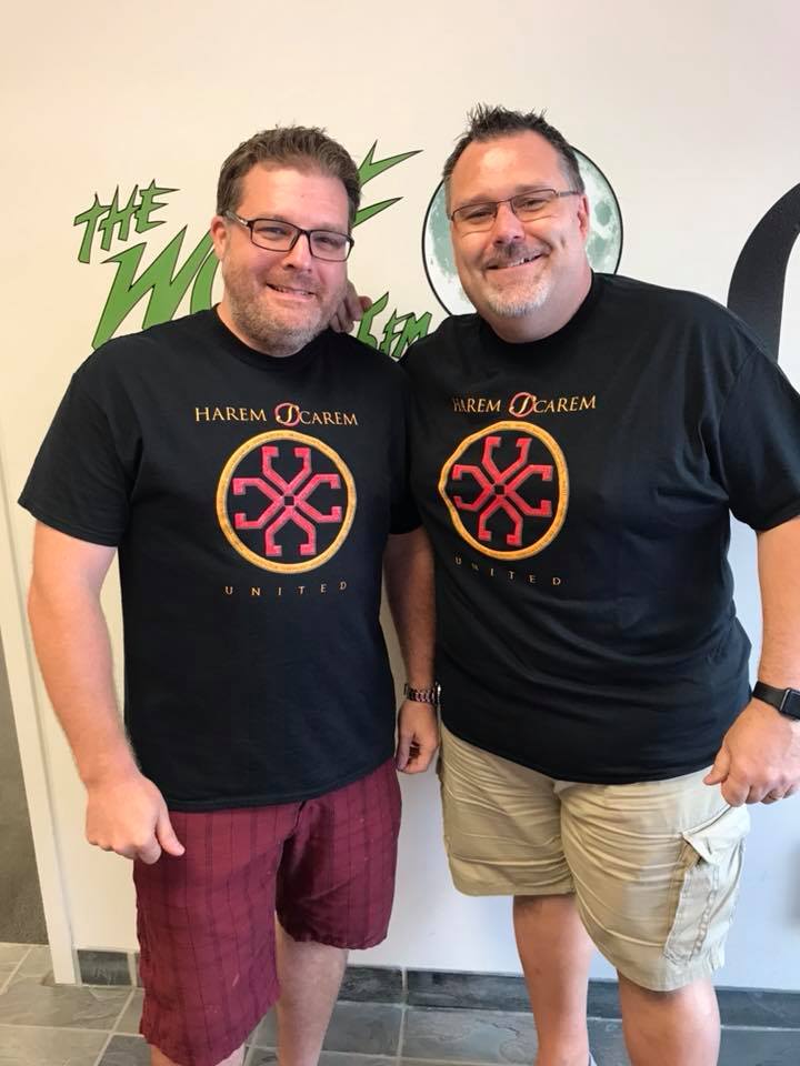 getseengraphics's tweet photo. It's #SupportingMusicMonth at @getseengraphics! We're giving artists and venues a BOOST by offering 50% Off ANY of our graphic design services during the whole month of April! 
📸 Brad delivers band merch to Brian Ellis at @thewolfca https://t.co/dVbm99UO3K