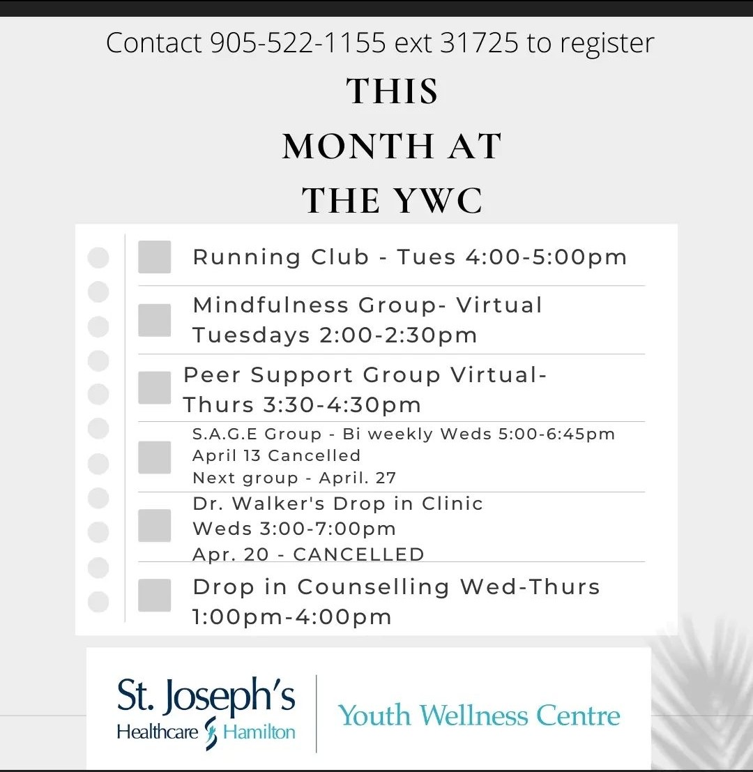 Youth Wellness Centre tweet media