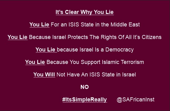 SAfricanInst's tweet image. @Stanleycohenlaw lies as usual. This is Afghanistan, not Israel.
this is typical of everyone who wants and ISIS state in Israel. If you support &apos;Palestinians&apos; you support ISIS, it&apos;s as simple as that.
#ItsSimpleReally