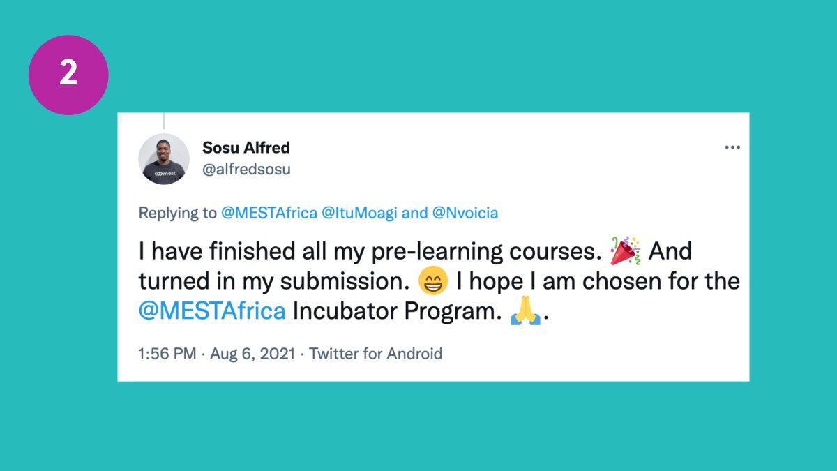 MESTAfrica's tweet image. A very short story featuring @alfredsosu (EIT Class of 2022)😎🤩  ....
#BuildITatMEST #MESTPower💪🏿
