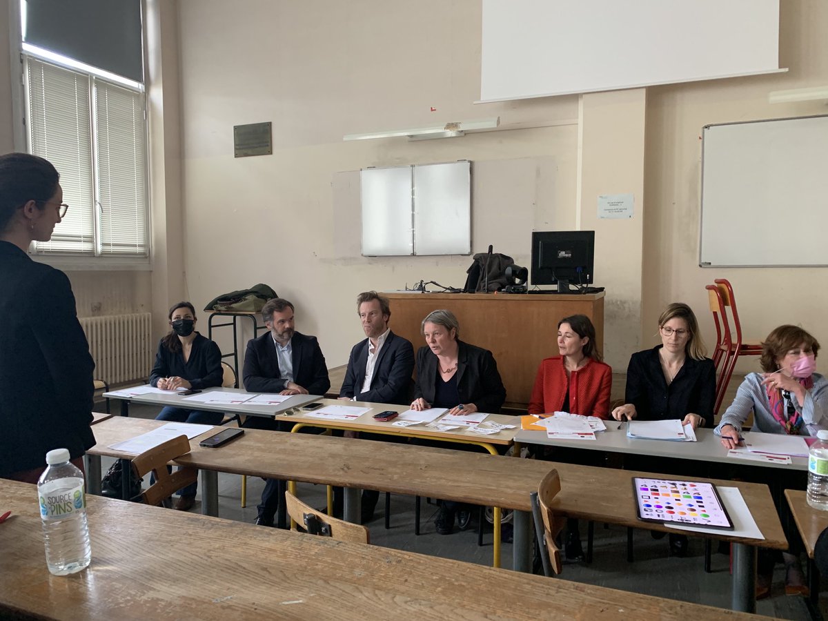 Jury des demi-finales ⁦@CornetVincentSe⁩ ⁦@APRAMcom⁩ ⁦@CamilleChampion⁩ ⁦<a href="/matthieu_dhenne/">Matthieu Dhenne</a>⁩