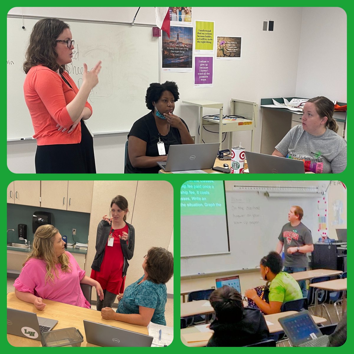 LWISDlearning's tweet photo. #WorthIt The @LWISDlearning team is rocking &amp; rolling! Data dialogues &amp; Rockin' Review! @kaylie_web @hchuling @MrEllisLWISD @MattieFarrer1 @Foster_math https://t.co/HzE4xTT0dM