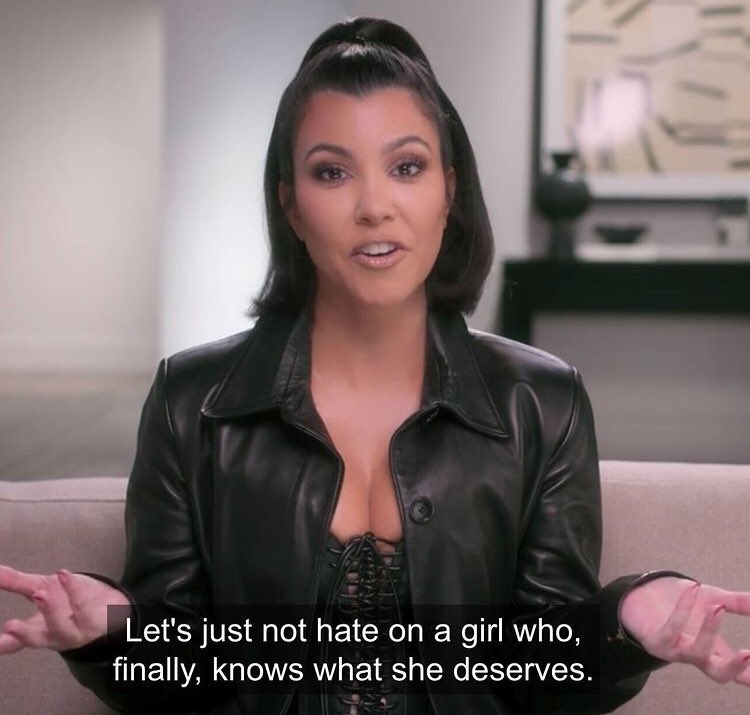 bellazzle's tweet image. period, kourtney 💋