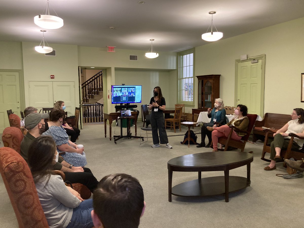 FriendsCouncil's tweet image. Heather Fortune, @FriendsSelect_ , conceived of the FCE #QuakerEd performing arts peer network as her action research project for FCE’s Leadership Institute. Today it is a thriving reality! Thank you Heather!