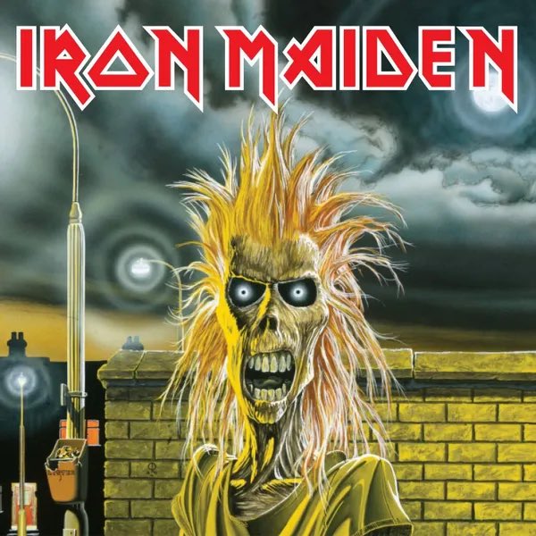 YofuiaEGB's tweet photo. Hoy se cumplen 42 años de la publicación del primer disco de Iron Maiden. https://t.co/XWUxG1axDi