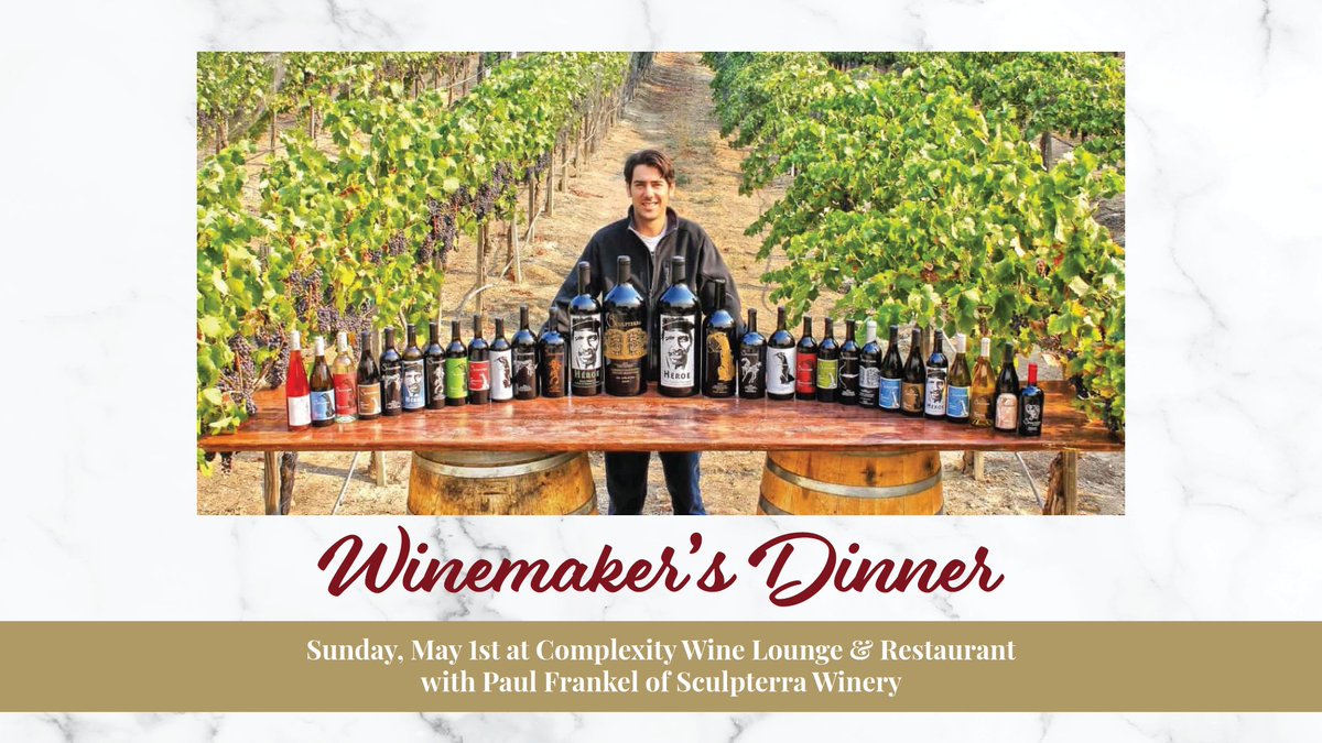 Winemaker's Dinner coming to Lancaster!