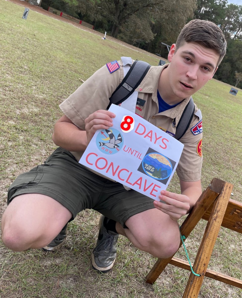 Let's do this thing. Conclave. Next Friday. #oasr7b