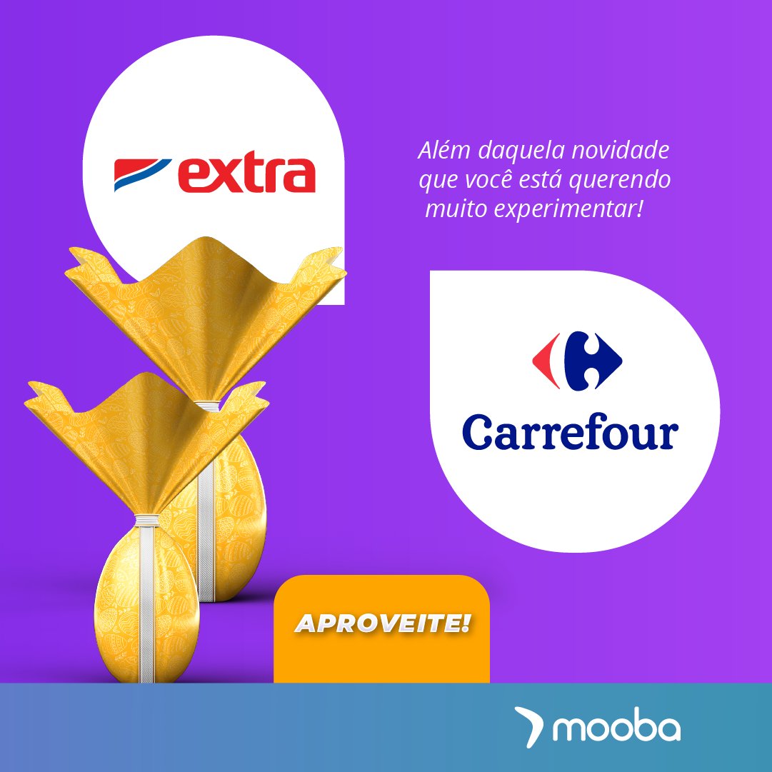 MoobaBR's tweet photo. O coelho da Páscoa chegou na Mooba com muitos ovos, descontos e cashbacks! 🐰
Aproveite as ofertas e tenha uma ótima Páscoa! 🍫

👉🏽 Americanas:
https://t.co/DNM0WpczZR
👉🏽 Extra:
https://t.co/ZZ2B4nF9az
👉🏽 Ovos da Cacau Show no Carrefour:
https://t.co/Lsyxn9A1Sp

#moobacashback https://t.co/LN7e9YiIcA