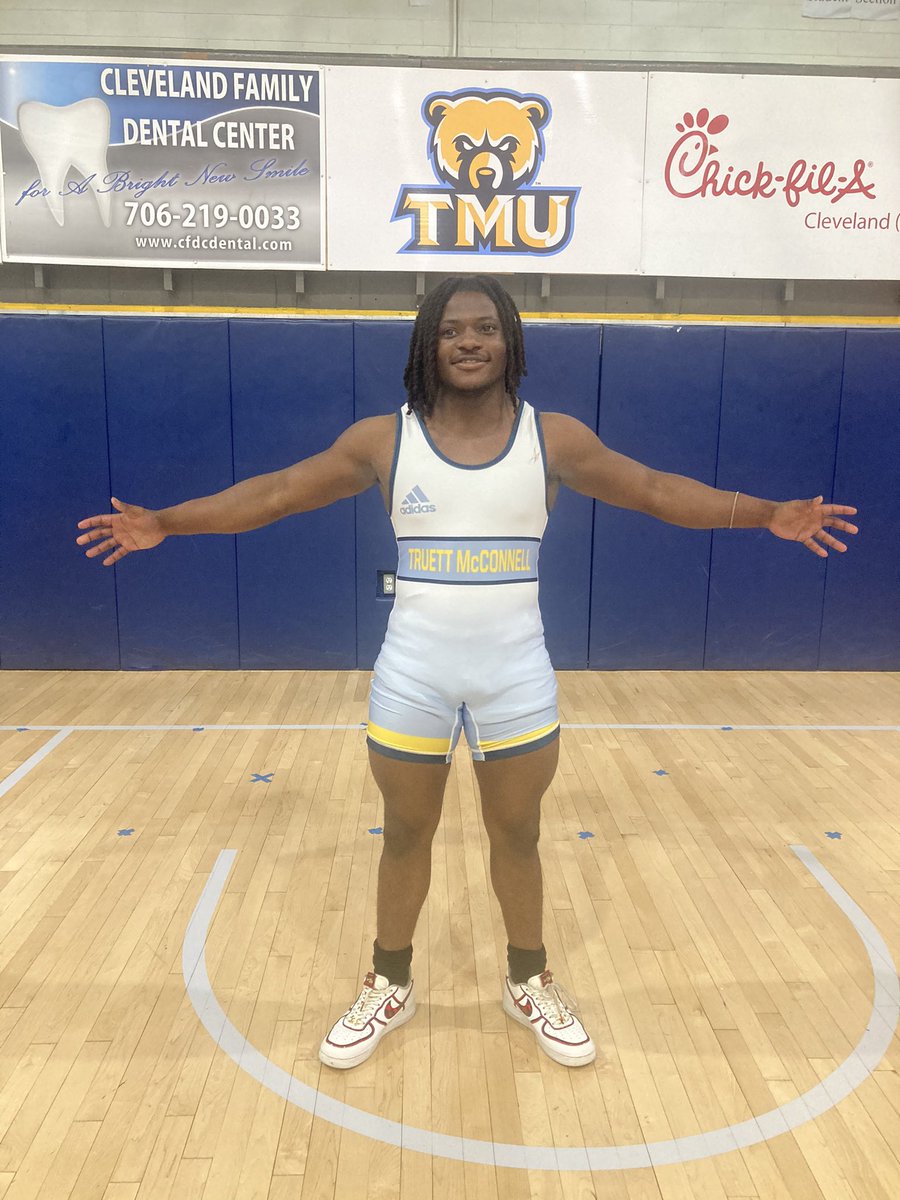 I enjoyed my visit today <a href="/GoTMUWrestling/">Truett McConnell University Wrestling</a> God is good! The Lord works in mysterious ways.
