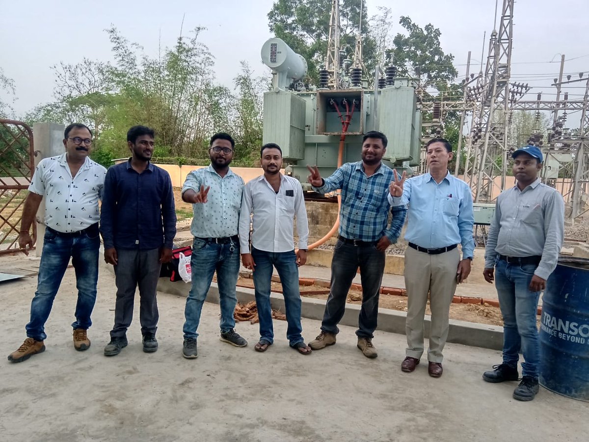 supremeco's tweet photo. Bamutia Substation Line &amp; Lembuchrara 33 KV Line Charged at Tripura. Powergrid GM Mr S I Singh graced the occasion. https://t.co/q0ad81qOhg
