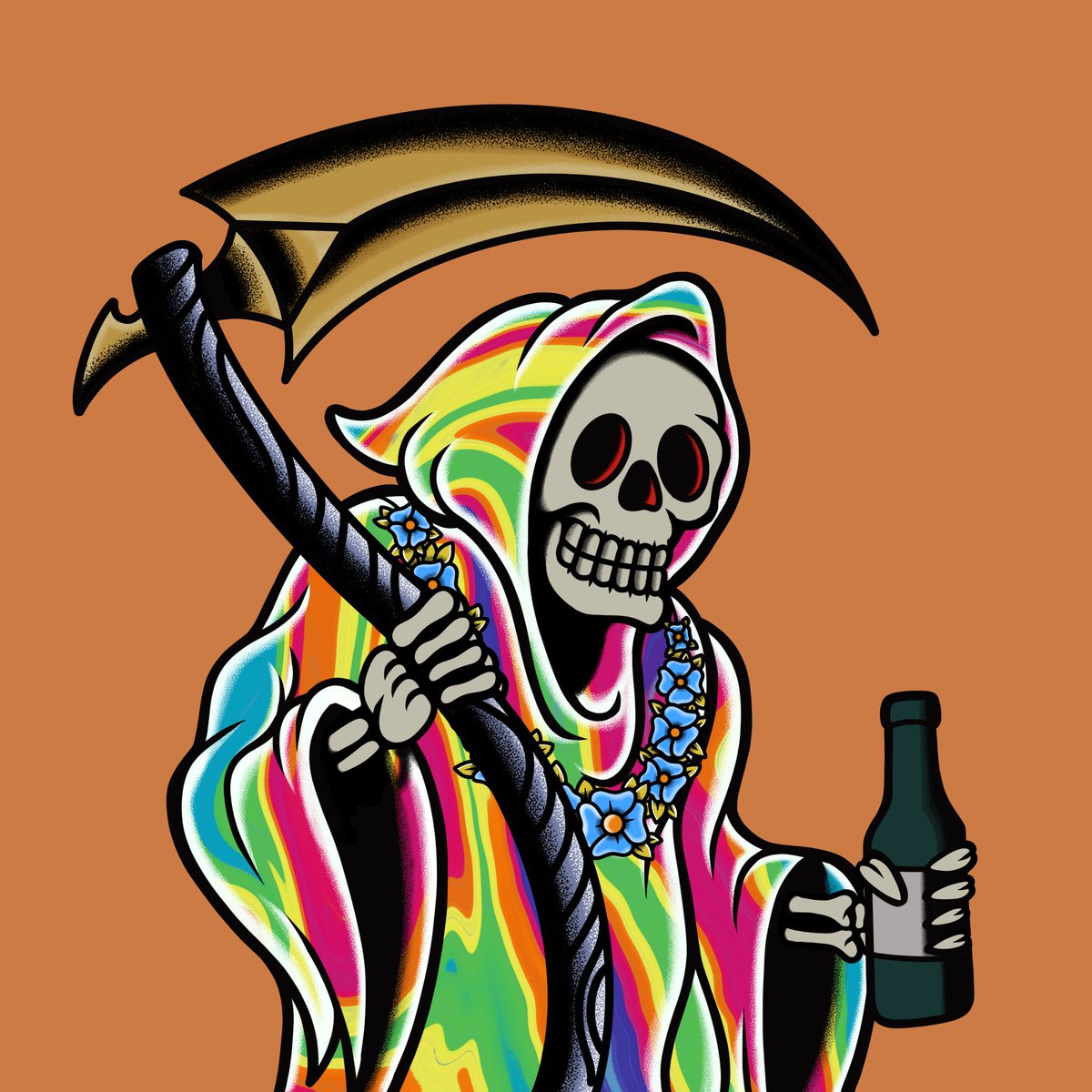 SkeagyETH's tweet photo. ✅Doxxed team
✅Tight knit community 
✅Achievable roadmap 
✅Sick art by @artbyscythe_
✅Reasonable mint price
✅Incredibly founder @DeathH1mself
 
💀@NotTodayClub🌴

#NTC #ReaperMadness #NTCC https://t.co/RskorCqXar