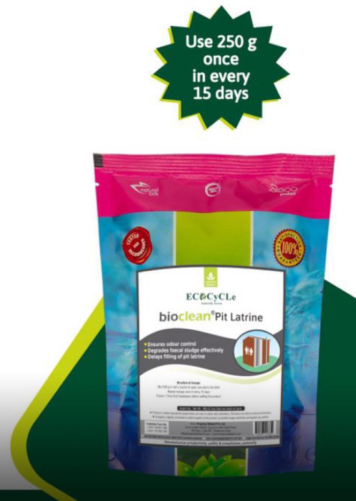 EcocycleLtd's tweet photo. Its Easter,if in the village Pit Latrines are the order of the day! Grab our #Ecofriendly #Bioclean #PiT #Latrine and Enjoy a Fresh experience!
Kshs.1,975 VAT incl/ 250g pack
Watsapp your order on 0718637898 or email bioclean@ecocycle.co.ke
@citizentvkenya @RobertAlai https://t.co/diPBGLN0qP