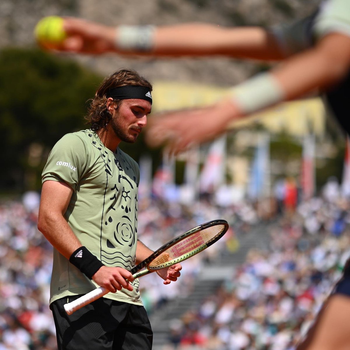 stefanos's tweet photo. Grip it and rip it. @rolexmcmasters https://t.co/vyLVhOgAEk