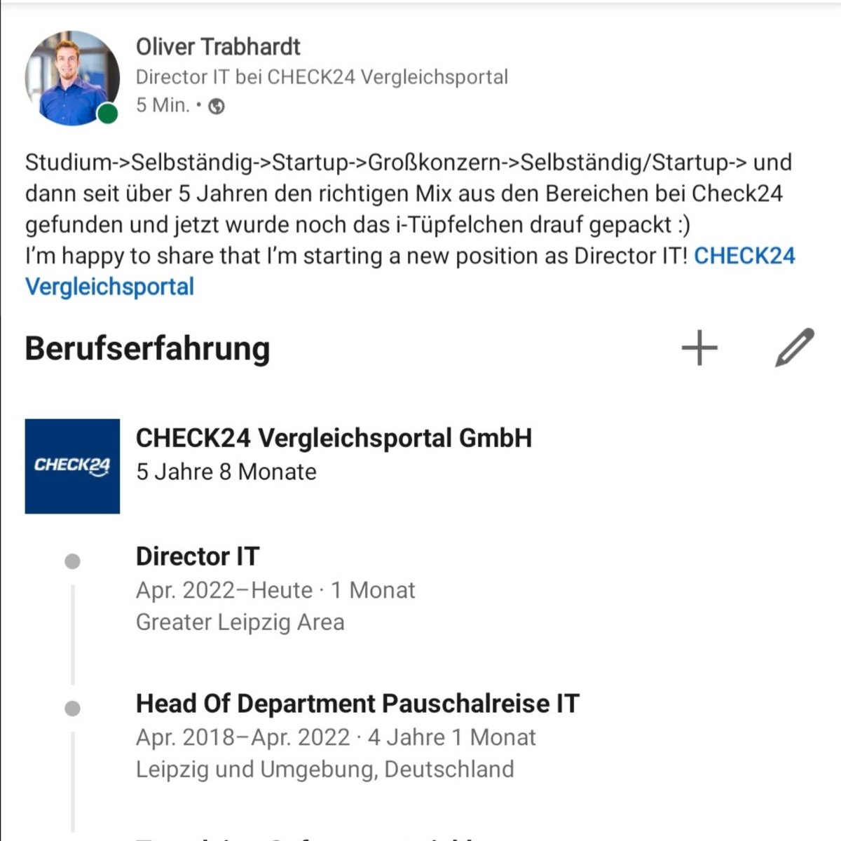 provie3D's tweet photo. Man muss auch die kleinen Dinge im Leben feiern #promotion #LinkedIn #happy https://t.co/sRpgrb4OMC https://t.co/l4VYByr1Aq