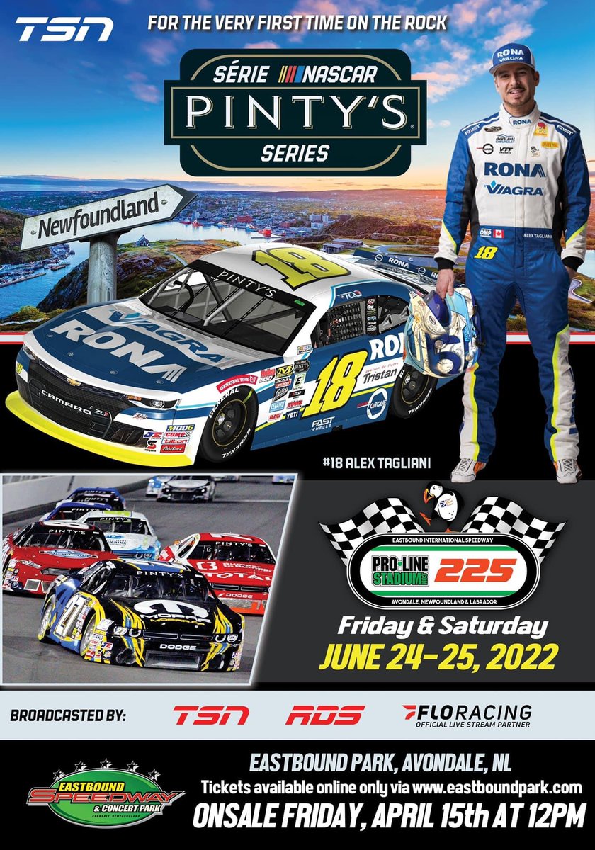 Tickets On-Sale Friday April 15 at 12pm via eastboundpark.com <a href="/NTVNewsNL/">NTV News</a>  <a href="/Hickman_Auto/">Hickman Automotive</a>  @OfficialOZFM <a href="/StJohnsTelegram/">The Telegram</a> <a href="/CBCNL/">CBC Newfoundland and Labrador</a>  <a href="/HanlonRealty/">Hanlon Realty</a>