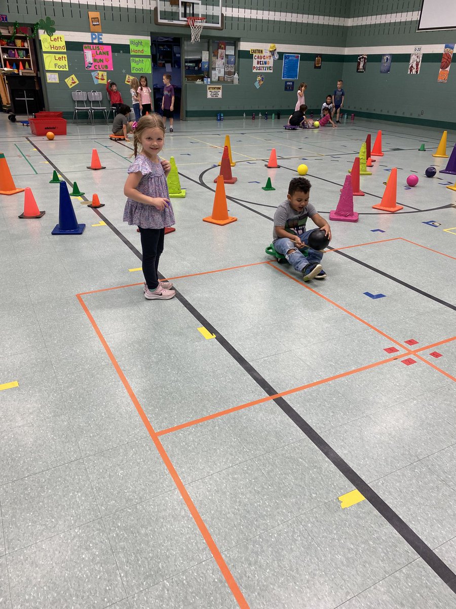 WLES_PE's tweet photo. When a kindergarten student brings in lesson plans for the game she created… You just have to go with it and play her game. ⁦@WillisLaneES⁩ ⁦@mrskmadrid⁩ https://t.co/D0FpqAtgKw
