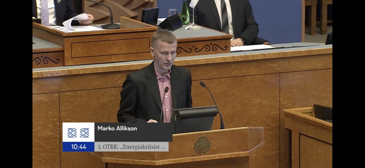 Viimased poolteist kuud on muutnud meie energiavarustuse arusaamu ja olen jällegi Parlamendi ees loodetavasti otsustajatele abiks (alates 44:00) youtu.be/CTvyM457z7E #valgelaev