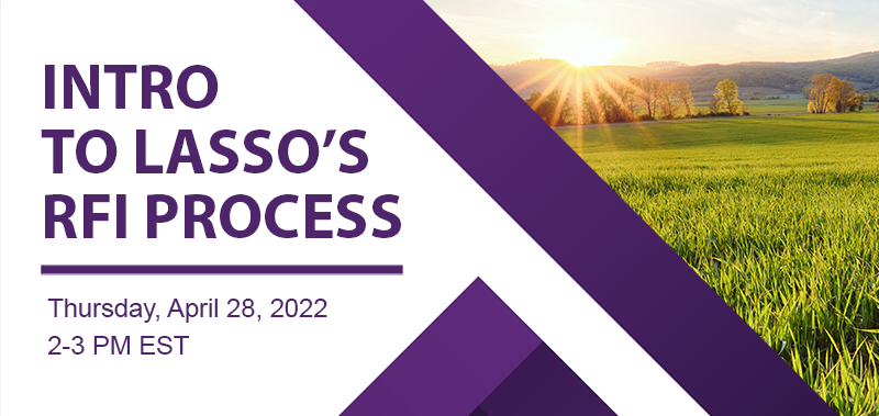 We're excited to announce <a href="/lassoedapp/">Lasso</a> , a new data collection platform we are adopting to streamline the RFI process for all parties. Interested in learning more about how to fill out an RFI in Lasso? Register here: bit.ly/3LZZc9R #EconDev #SiteSelection